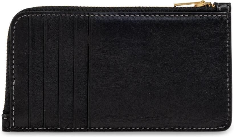 Coach Zwarte New York Zip Portemonnee Black Dames - Foto 4