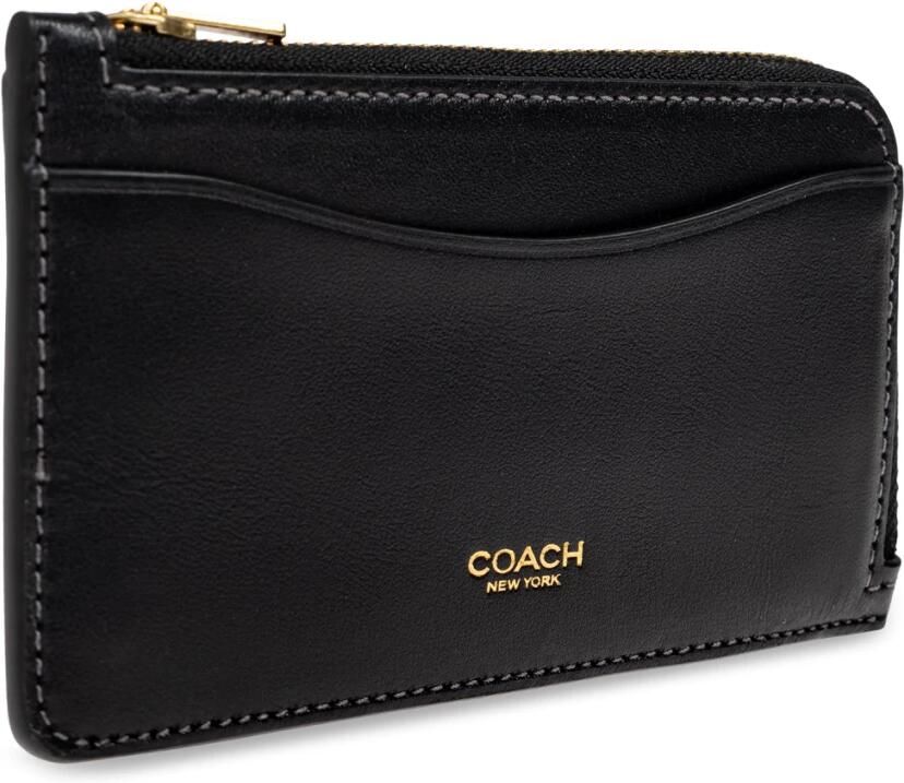 Coach Zwarte New York Zip Portemonnee Black Dames - Foto 6