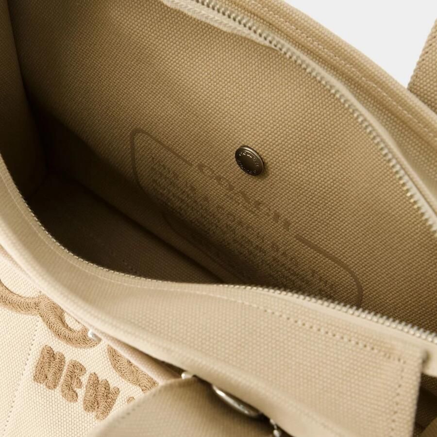 Coach Beige Cargo Tote Handtas Beige Dames - Foto 8