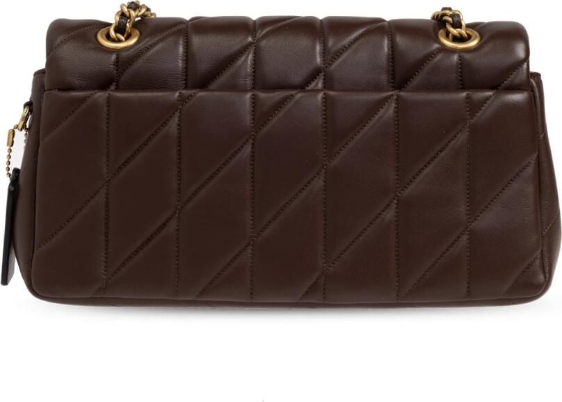 Coach Crossbody bags Quilted Tabby Shoulder Bag 26 With Chain in bruin - Foto 9