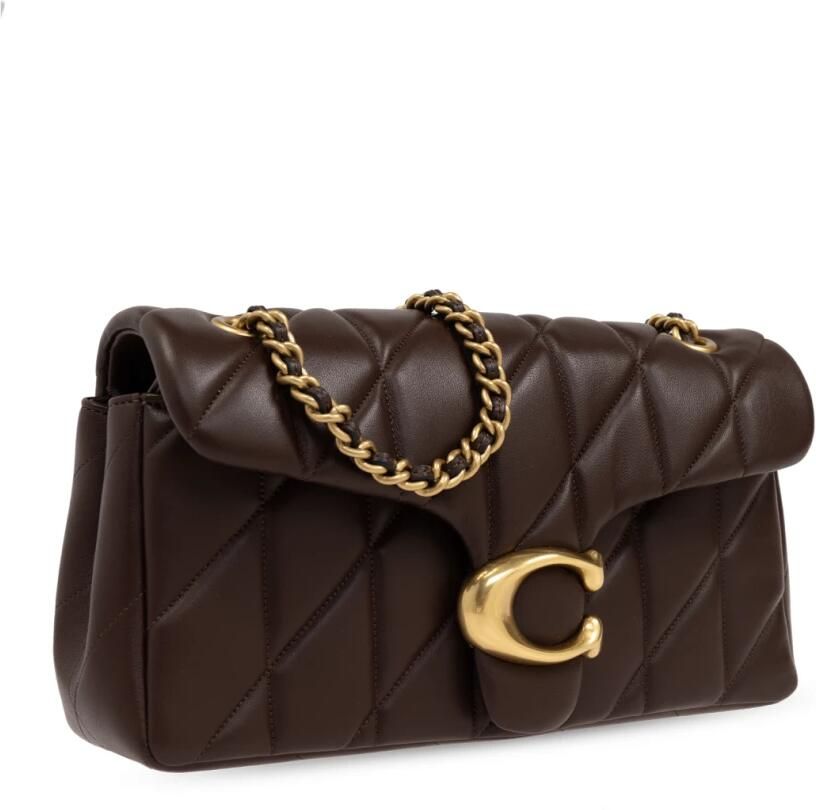 Coach Crossbody bags Quilted Tabby Shoulder Bag 26 With Chain in bruin - Foto 3