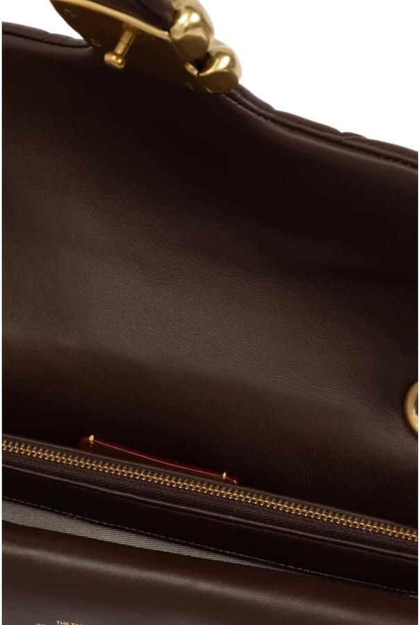 Coach Crossbody bags Quilted Tabby Shoulder Bag 26 With Chain in bruin - Foto 5