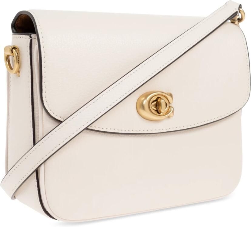 Coach Crossbody bags Polished Pebbled Leather Cassie Crossbody 19 in crème - Foto 6