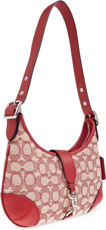 Coach Crossbody bags Signature Jacquard Hampton in roze - Foto 7