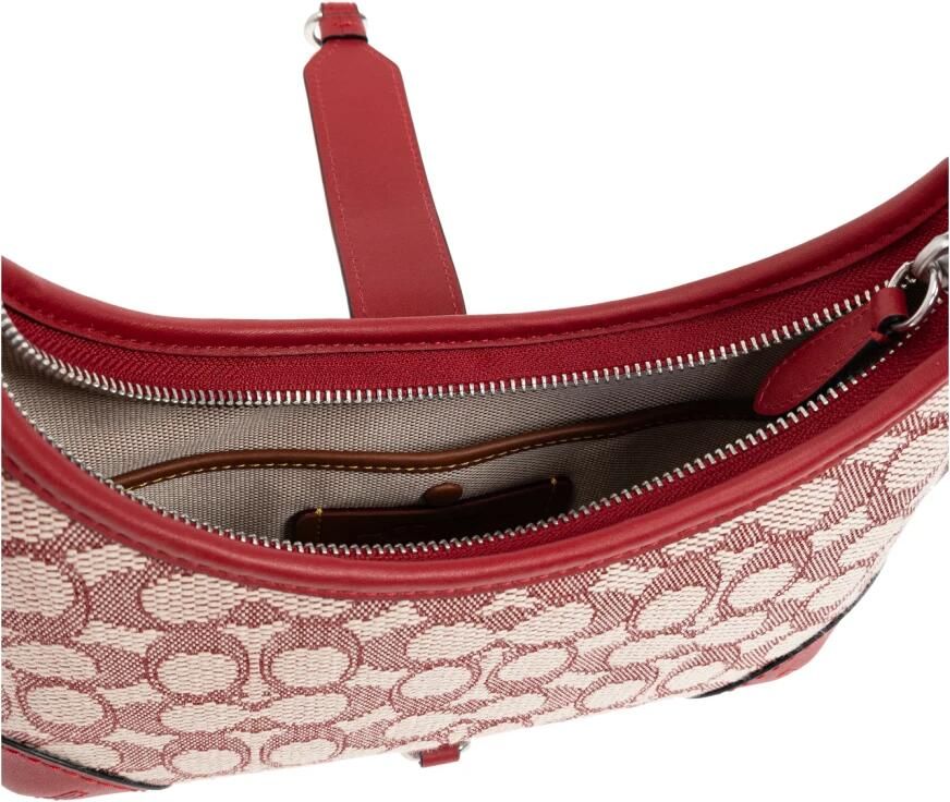 Coach Crossbody bags Signature Jacquard Hampton in roze - Foto 3
