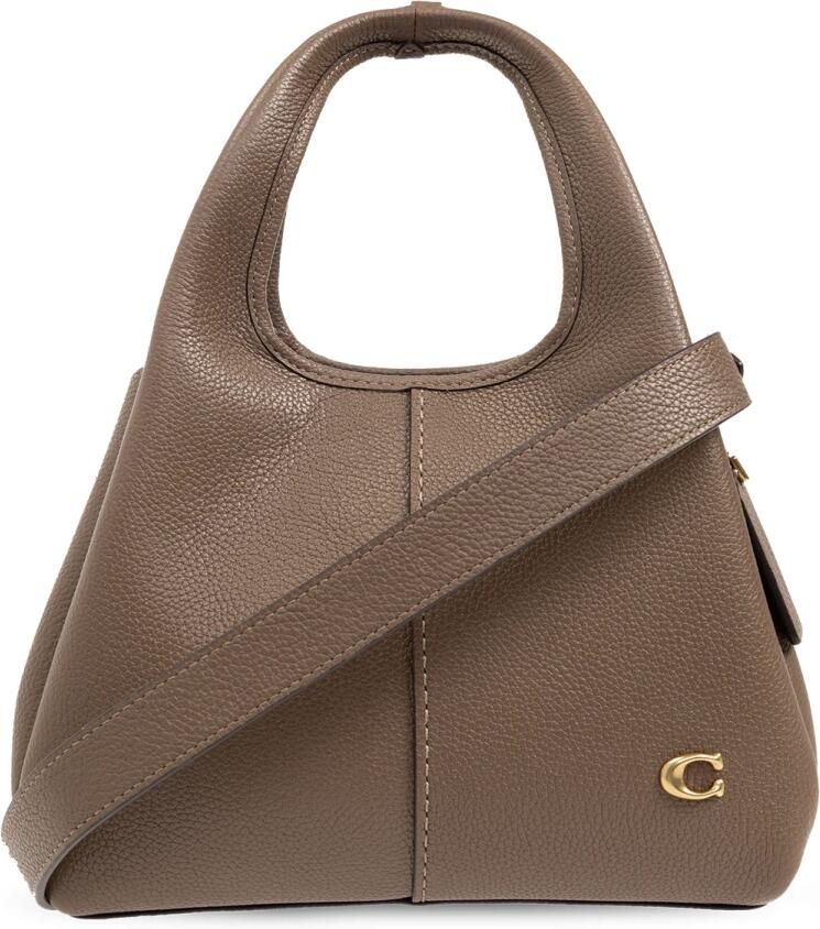 Coach Crossbody bags Polished Pebble Leather Lana Shoulder Bag 23 in taupe - Foto 7