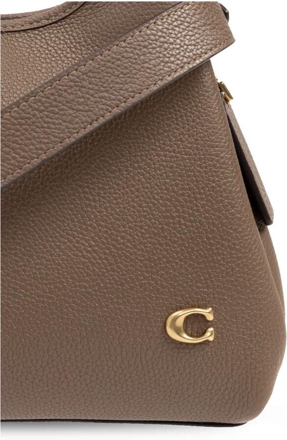 Coach Crossbody bags Polished Pebble Leather Lana Shoulder Bag 23 in taupe - Foto 11