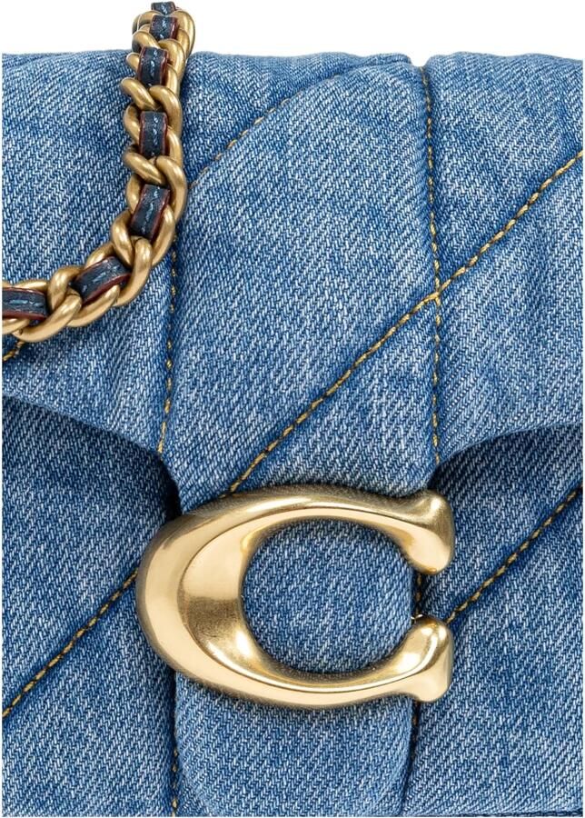 Coach Crossbody bags Qlt Dnm Tabby Sb 20;Brass Ind in blauw - Foto 3