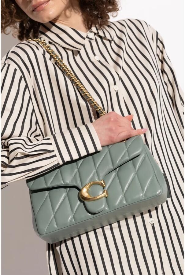 Coach Crossbody bags Quilted Leather Tabby Shoulder Bag 26 in groen - Foto 8