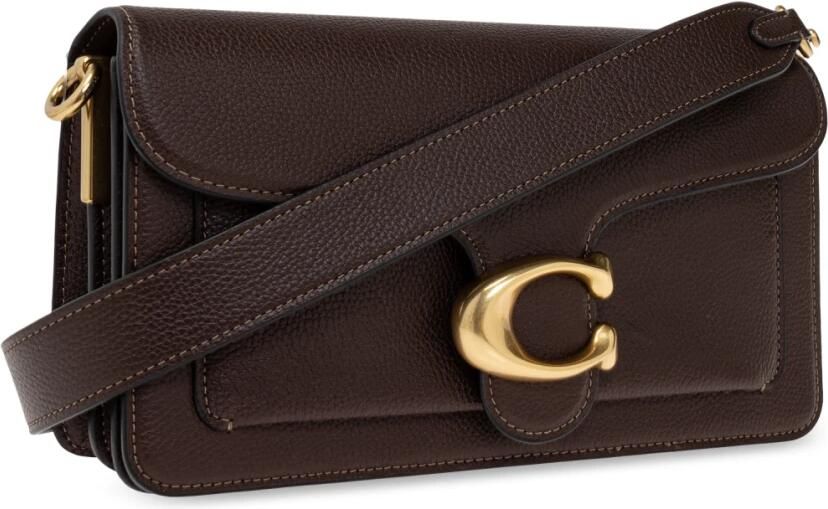 Coach Crossbody bags Polished Pebble Leather Tabby Shoulder Bag 26 Refr in bruin - Foto 4