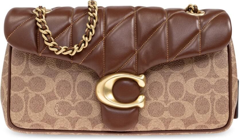 Coach Crossbody bags Quilted Sig Tabby Shoulderbag 26 in bruin