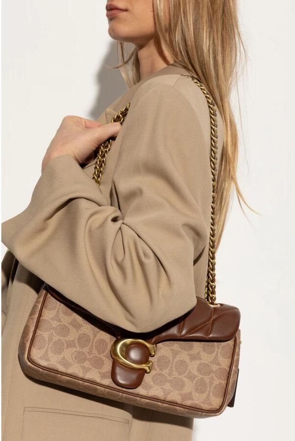Coach Crossbody bags Quilted Sig Tabby Shoulderbag 26 in bruin - Foto 5
