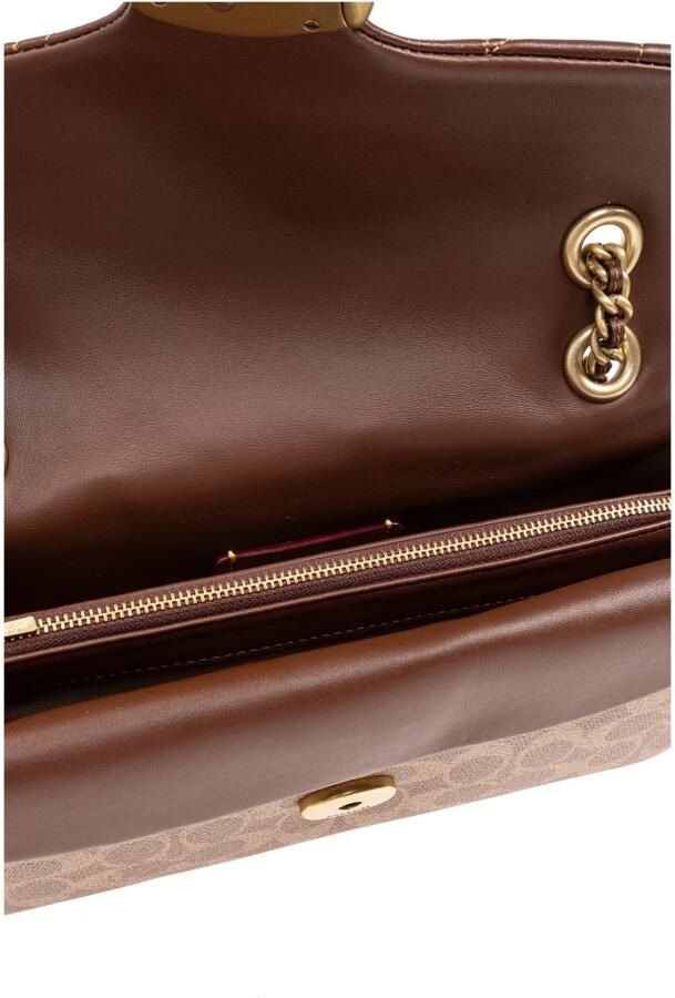 Coach Crossbody bags Quilted Sig Tabby Shoulderbag 26 in bruin - Foto 4