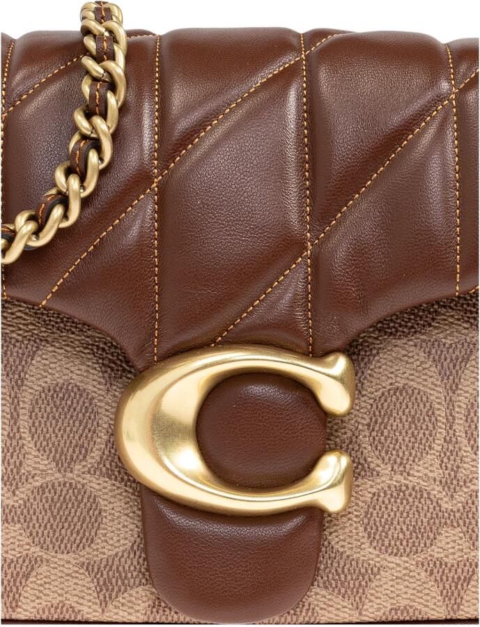 Coach Crossbody bags Quilted Sig Tabby Shoulderbag 26 in bruin - Foto 3