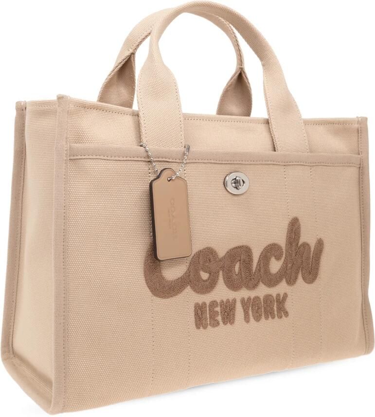 Coach Beige Cargo Tote Handtas Beige Dames - Foto 9
