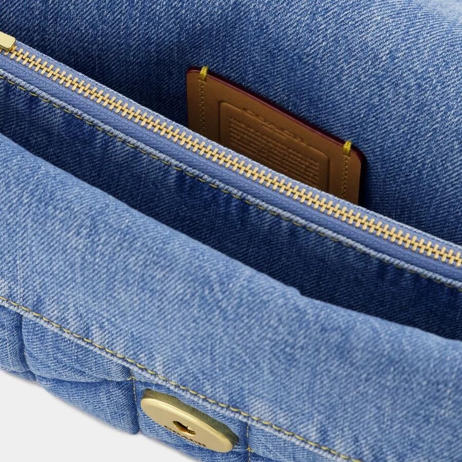 Coach Crossbody bags Qlt Dnm Tabby Sb 26;Brass Ind in blauw - Foto 8