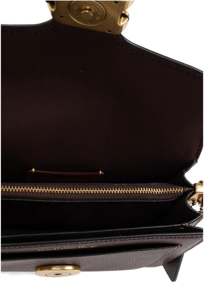 Coach Crossbody bags Polished Pebble Leather Tabby Shoulder Bag 20 Refr in bruin - Foto 6
