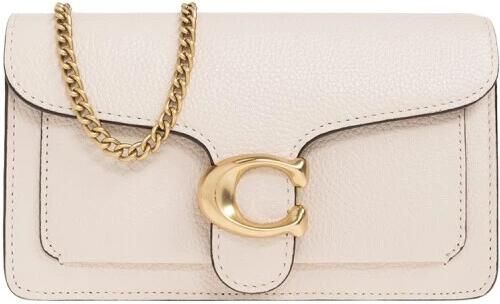 Coach Clutches Polished Pebble Leather Tabby Chain Clutch in beige - Foto 9