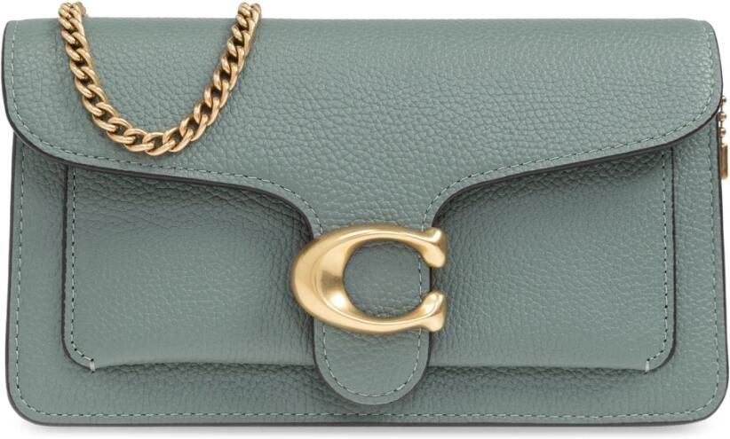 Coach Hobo bags Tabby Crossbody Leather Green in groen