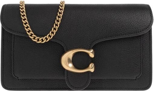 Coach Crossbody bags Polished Pebble Leather Tabby Chain Clutch in zwart - Foto 13