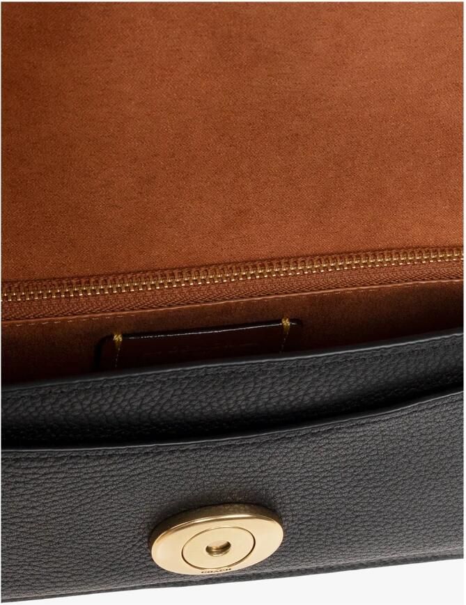 Coach Crossbody bags Polished Pebble Leather Tabby Chain Clutch in zwart - Foto 10