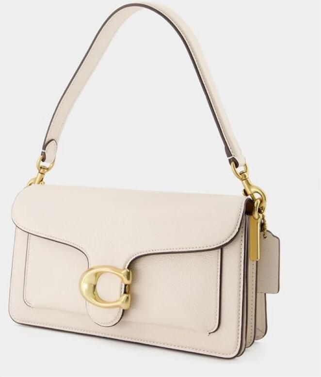 Coach Crossbody bags Polished Pebble Leather Tabby Shoulder Bag 26 Refr in wit - Foto 9