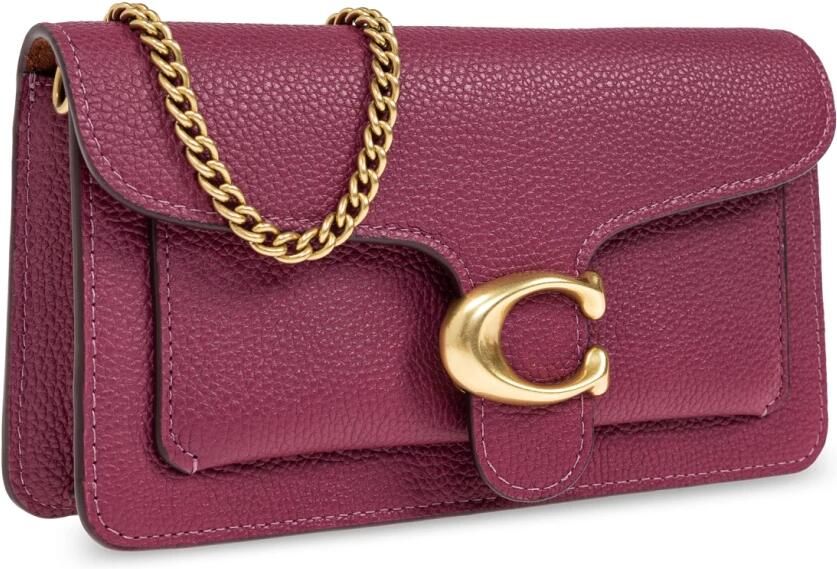 Coach Hobo bags Tabby Crossbody Leather Pink in roze - Foto 5
