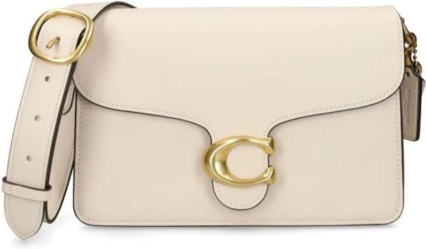 Coach Crossbody bags Soft Grain Leather Chain Tabby Shoulder Bag With C in wit - Foto 11