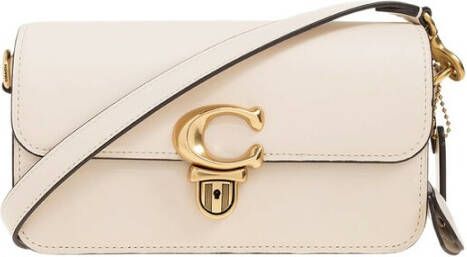 Coach Cross Body Bags Beige Dames