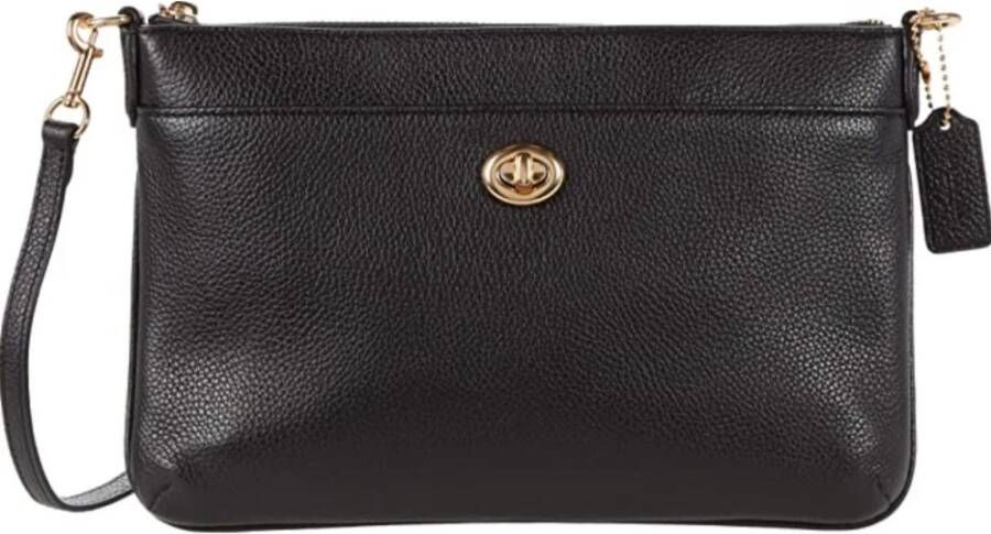 Coach Crossbody bags Excl Naw Polished Pebble Polly Crossbody in zwart