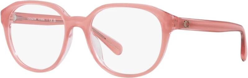 Coach Elegante Roze Zonnebril voor Moderne Vrouwen Pink Dames