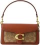 Coach Pochettes Coated Canvas Signature Tabby Shoulder Bag 20 in bruin - Thumbnail 3