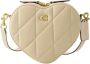 Coach Crossbody bags Quilted Leather Heart Crossbody in beige - Thumbnail 3