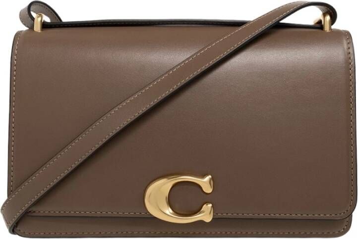 Coach Crossbody bags Luxe Refined Calf Leather Bandit Shoulder Bag in bruin