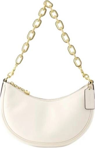 Coach Pochettes Glovetanned Leather Mira Shoulder Bag With Chain in crème