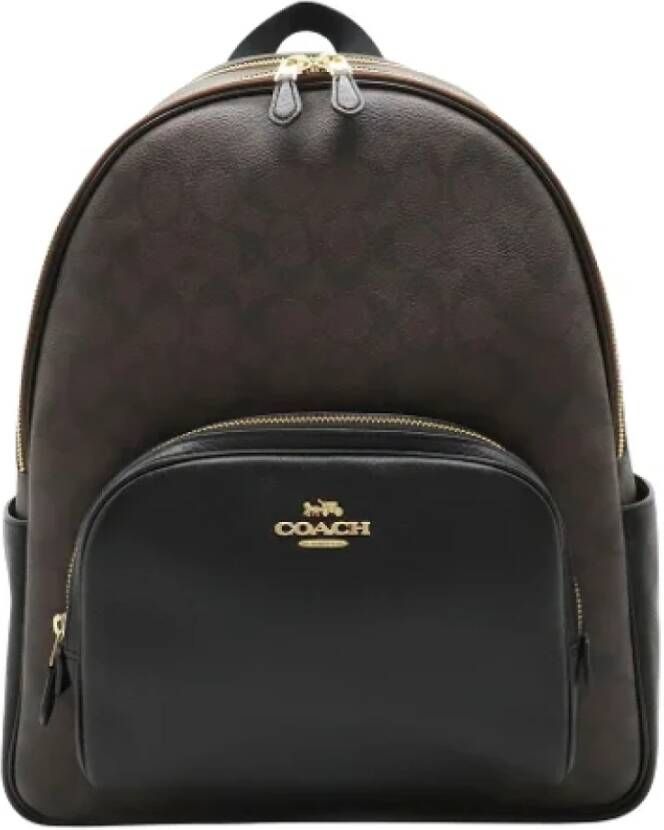 Coach Pre-owned Canvas backpacks Bruin Dames