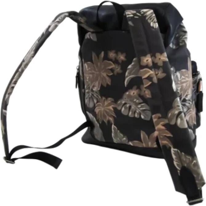 Coach Pre-owned Canvas backpacks Zwart Dames