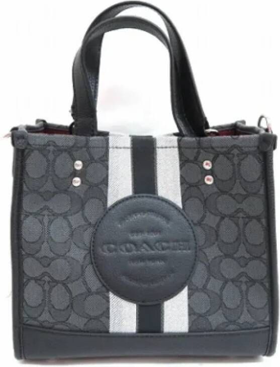 Coach Pre-owned Canvas handbags Zwart Dames