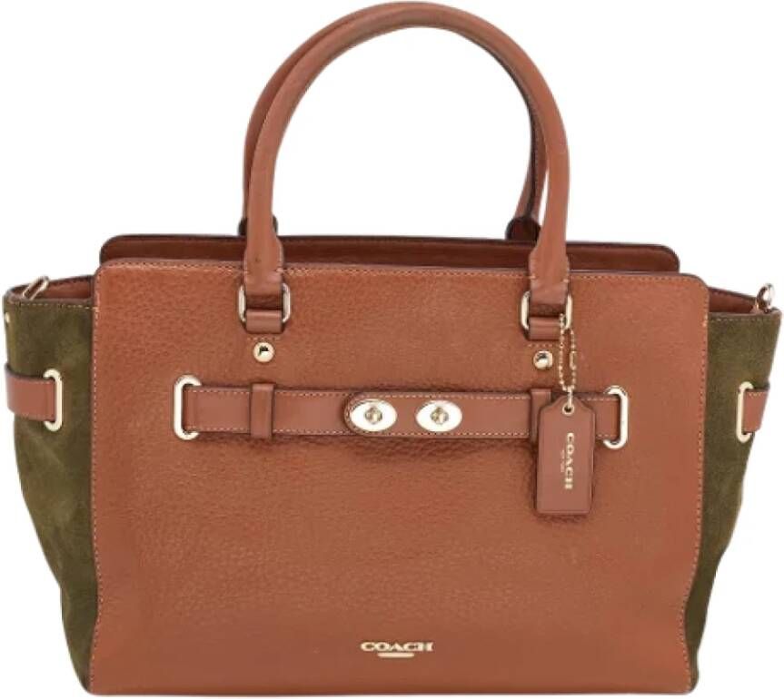 Coach Pre-owned Draagtas Bruin Dames