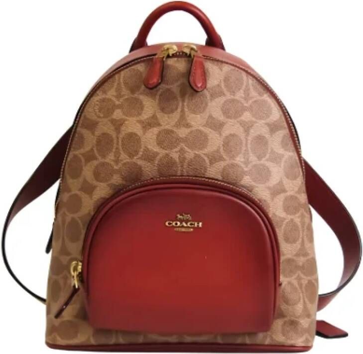 Coach Pre-owned Leather backpacks Bruin Dames