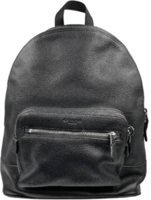 Coach Pre-owned Leather backpacks Zwart Dames