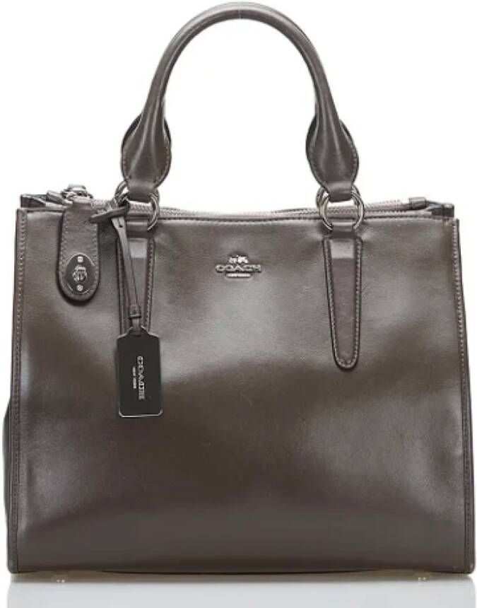 Coach Pre-owned Leather handbags Bruin Dames