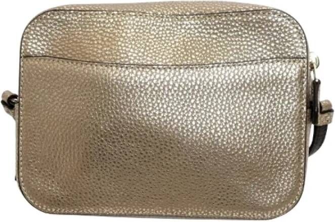 Coach Pre-owned Leather shoulder-bags Geel Dames