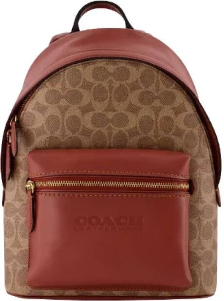 Coach Pre-owned Pre-owned Canvas backpacks Bruin Dames