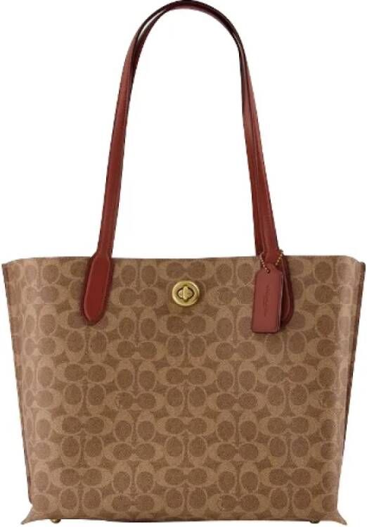 Coach Pre-owned Pre-owned Canvas handbags Bruin Dames