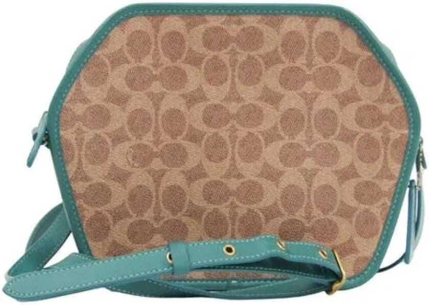 Coach Pre-owned Pre-owned Canvas shoulder-bags Bruin Dames