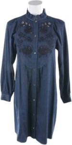 Coach Pre-owned Pre-owned Cotton dresses Blauw Dames
