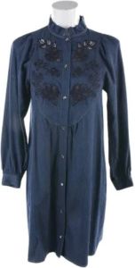 Coach Pre-owned Pre-owned Cotton dresses Blauw Dames