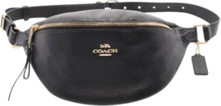 Coach Pre-owned Pre-owned Leather crossbody-bags Zwart Dames