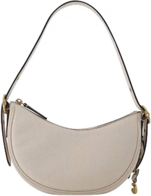 Coach Pre-owned Pre-owned Leather handbags Beige Dames